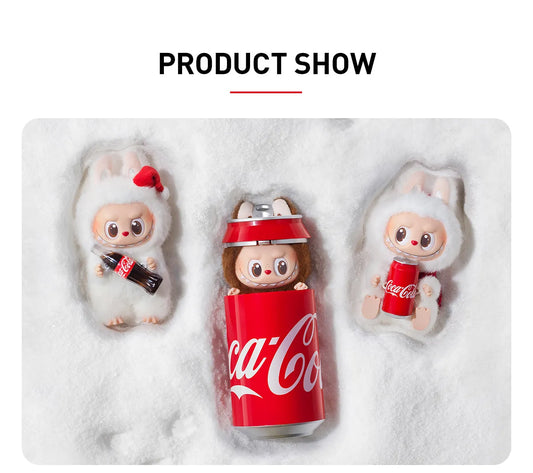 THE POPS MART COCA-COLA Vinyl Face Action Monster Figures Blind Box Collectible Toy 100% Authentic